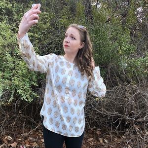 J. Crew Vintage Blouse